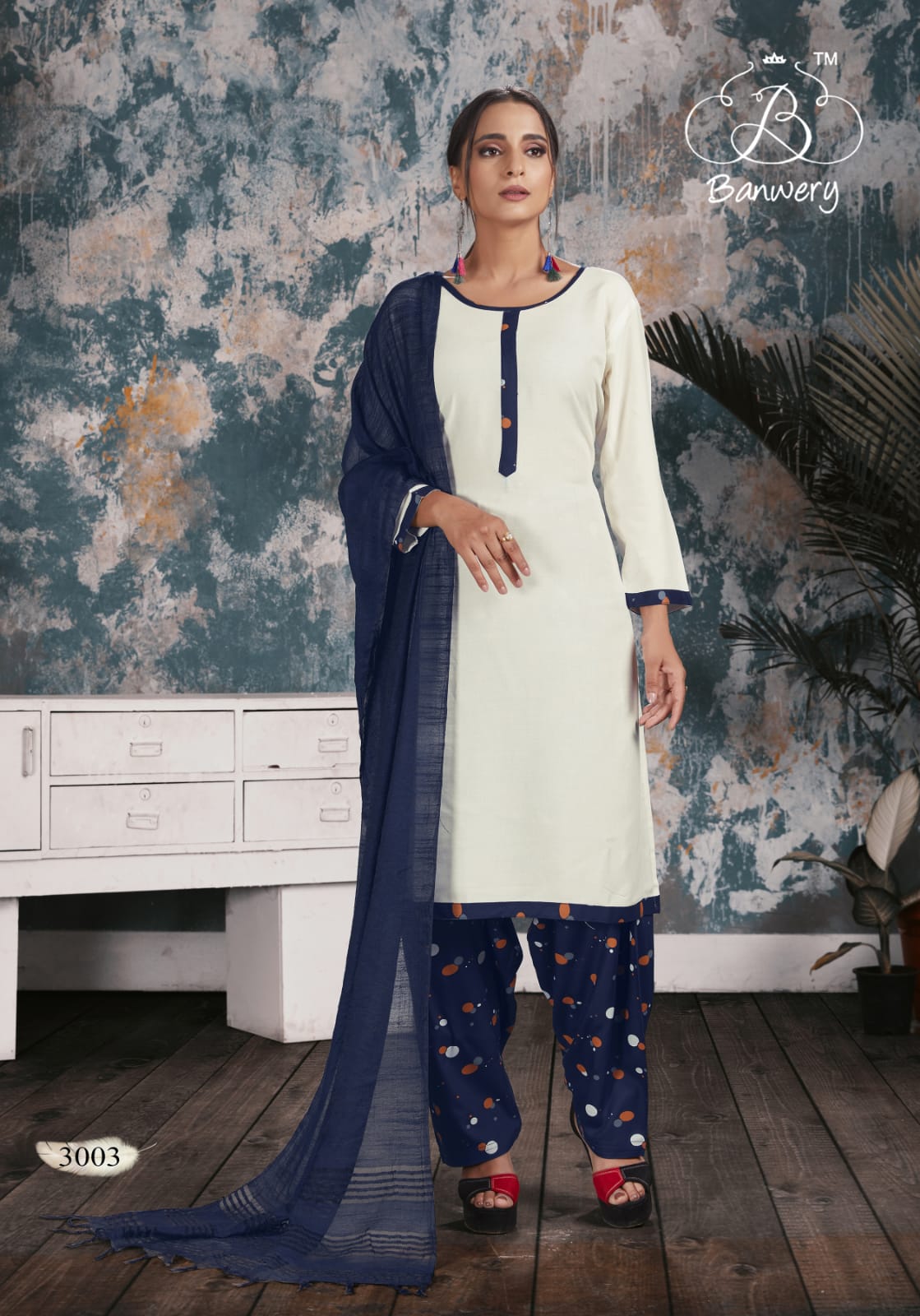 Banwery Soni Kudi 3 Festive Wear Latest Designer Cotton Ready Made Collection